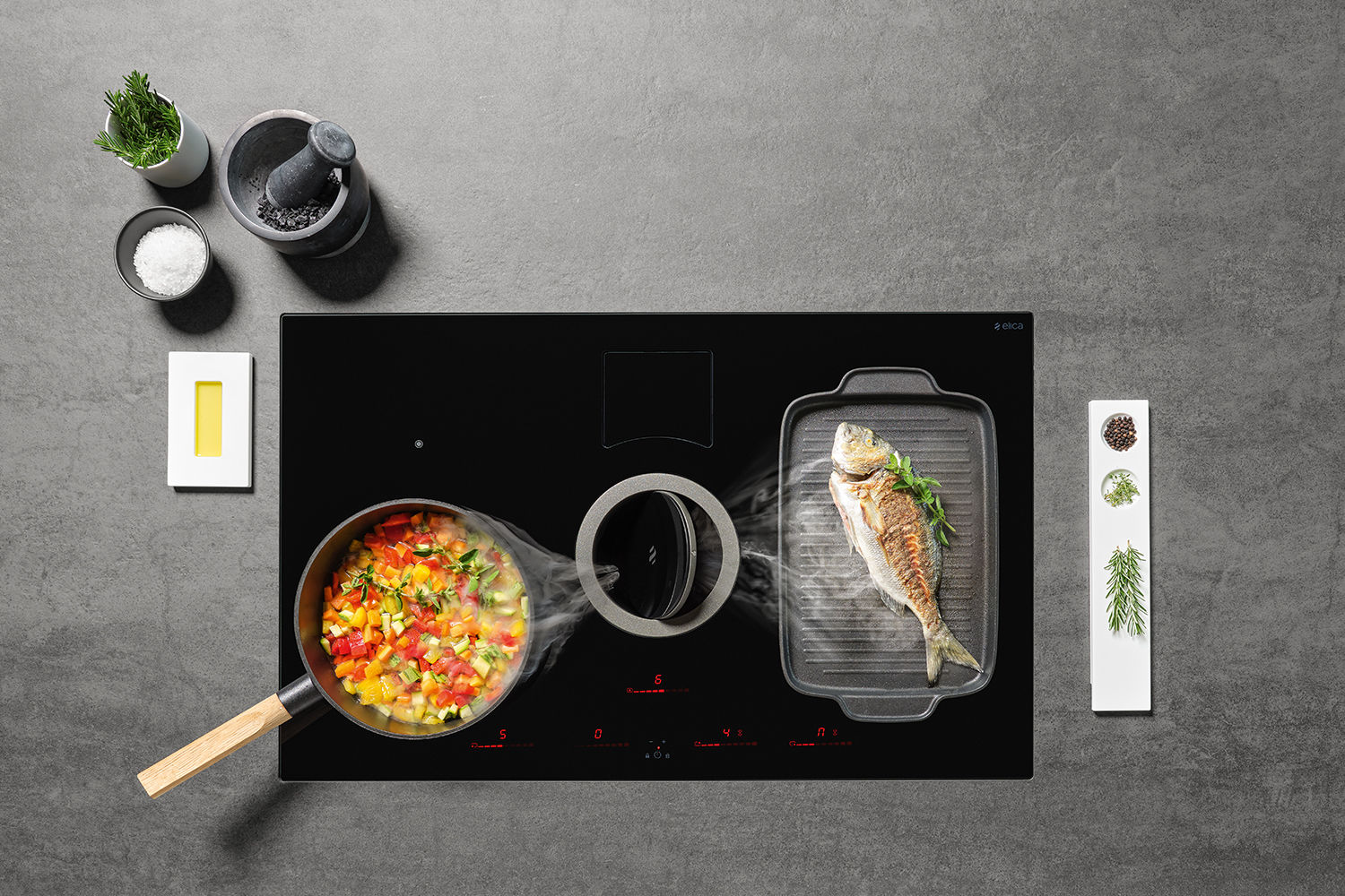 Варочная поверхность Elica NIKOLATESLA SWITCH BL/A/83 - изображение 3