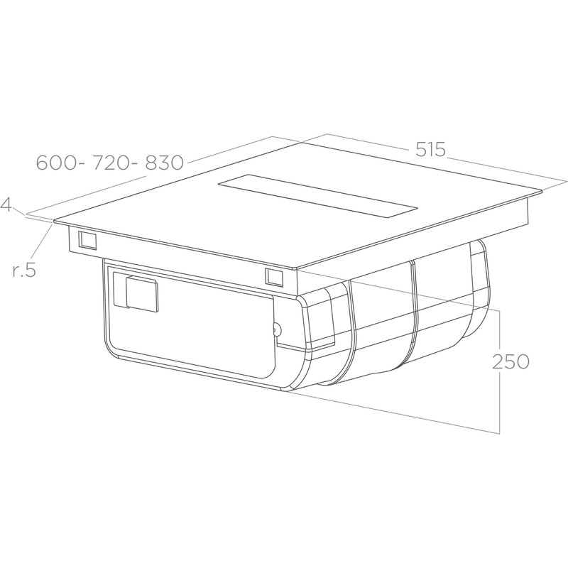Варильна поверхня Elica NIKOLATESLA VELVET BL/A/72 - изображение 6
