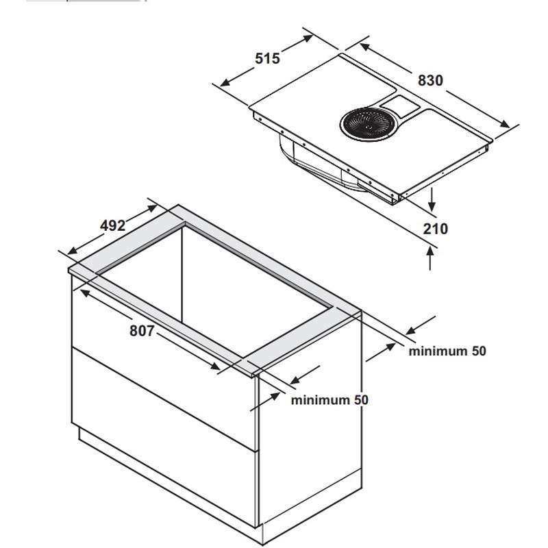 Варильна поверхня Elica NIKOLATESLA VELVET BL/A/83 - изображение 6