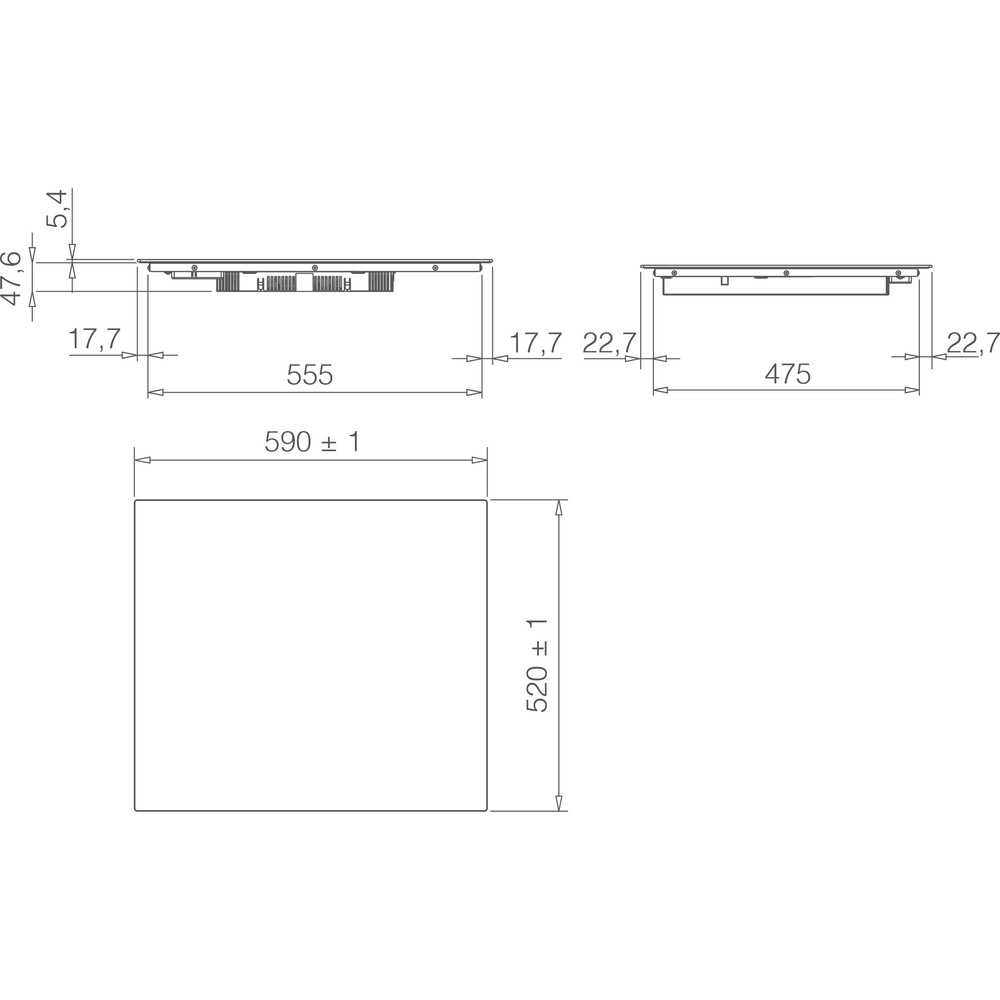 Варочная поверхность Elica RATIO 604 PLUS CONNECT BL - изображение 4