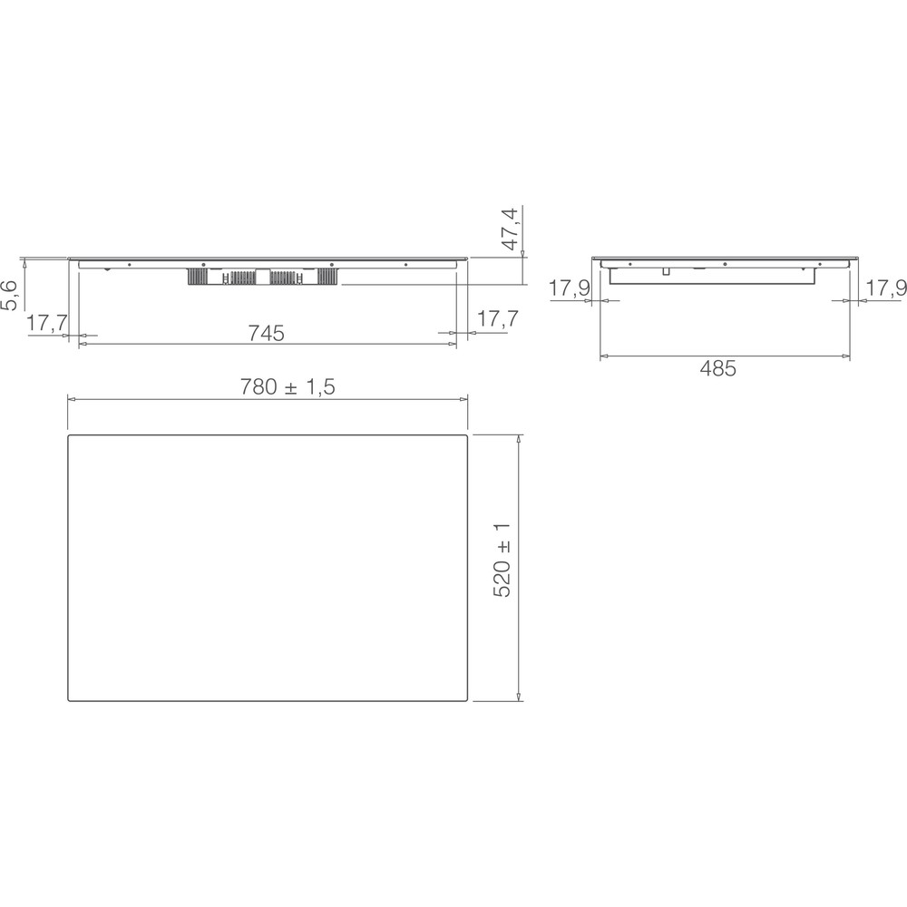 Варильна поверхня Elica RATIO 804 PLUS CONNECT BL - изображение 2