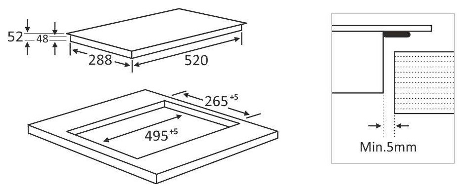 Варочная поверхность InterLine HHV 535 SPT BA - изображение 6