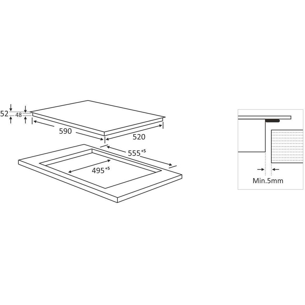 Варочная поверхность InterLine HHV 566 SZP BA - изображение 6