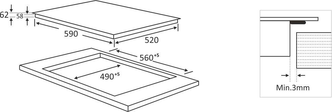 Варильна поверхня InterLine HIV 367 SBD BA - изображение 9