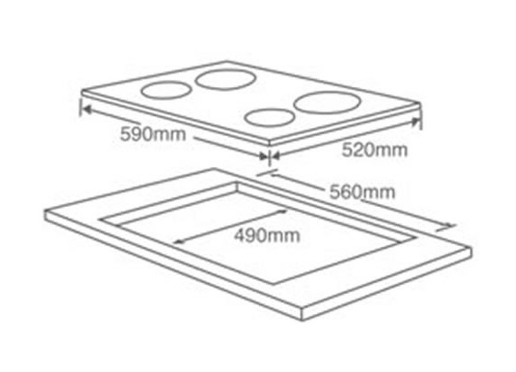 Варильна поверхня InterLine HIV 568 SBP WA - изображение 6