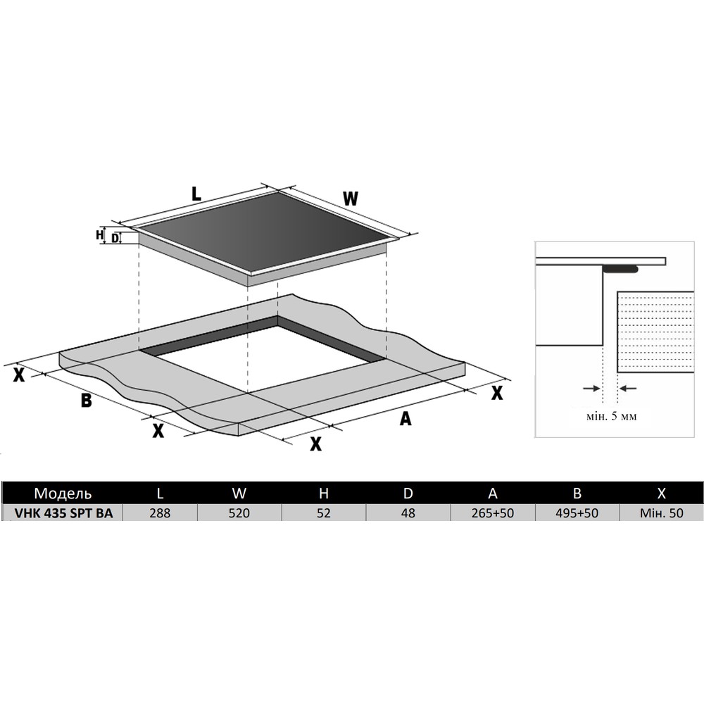 Варочная поверхность InterLine VHK 435 SPT BA - изображение 7