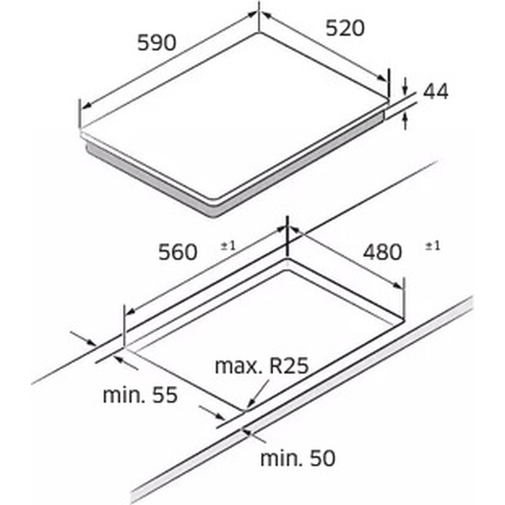 Варильна поверхня Samsung NZ64B7799FK/WT - изображение 8