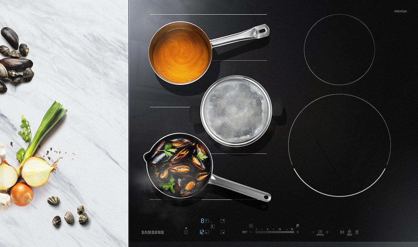 Варильна поверхня Samsung NZ64R9777GK/W1 - изображение 8