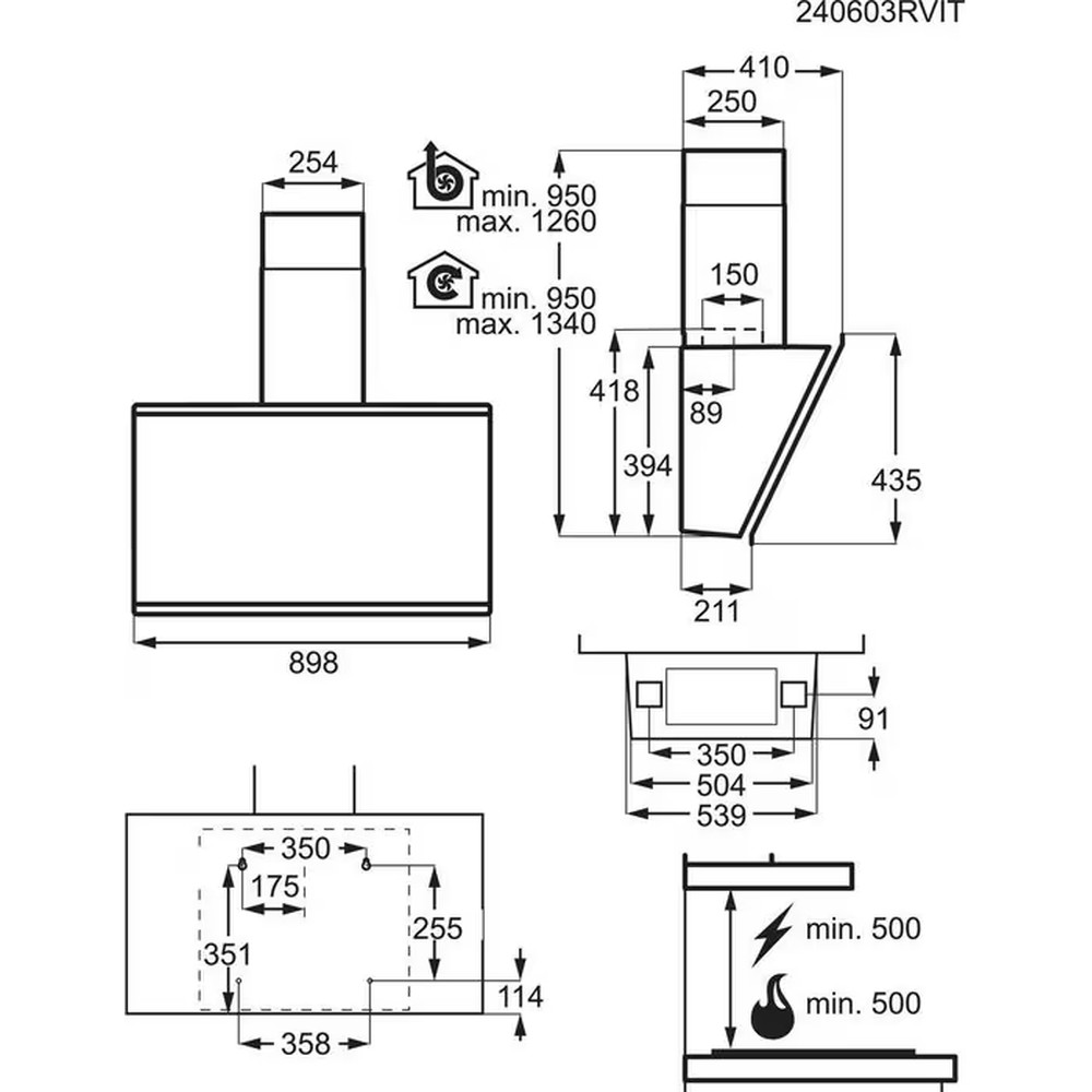 Витяжка AEG DGV77D91SB Hob2Hood - изображение 8