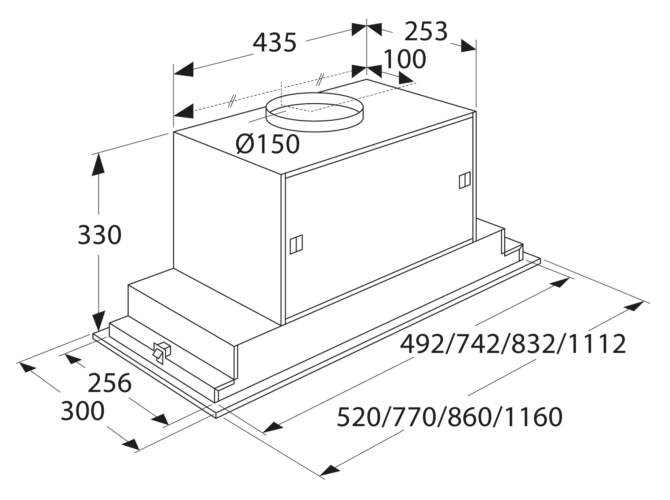 Витяжка Asko CC4727S - изображение 3
