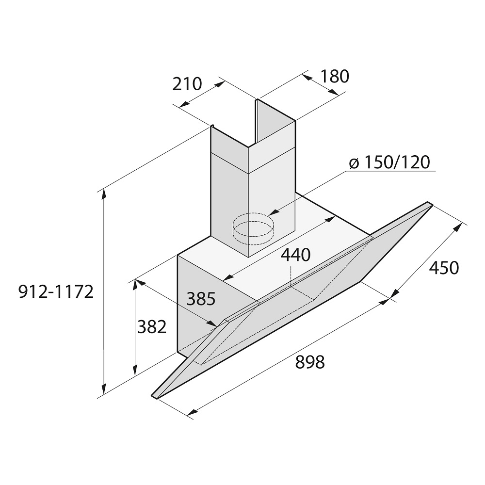Вытяжка Asko CD4934B - изображение 2