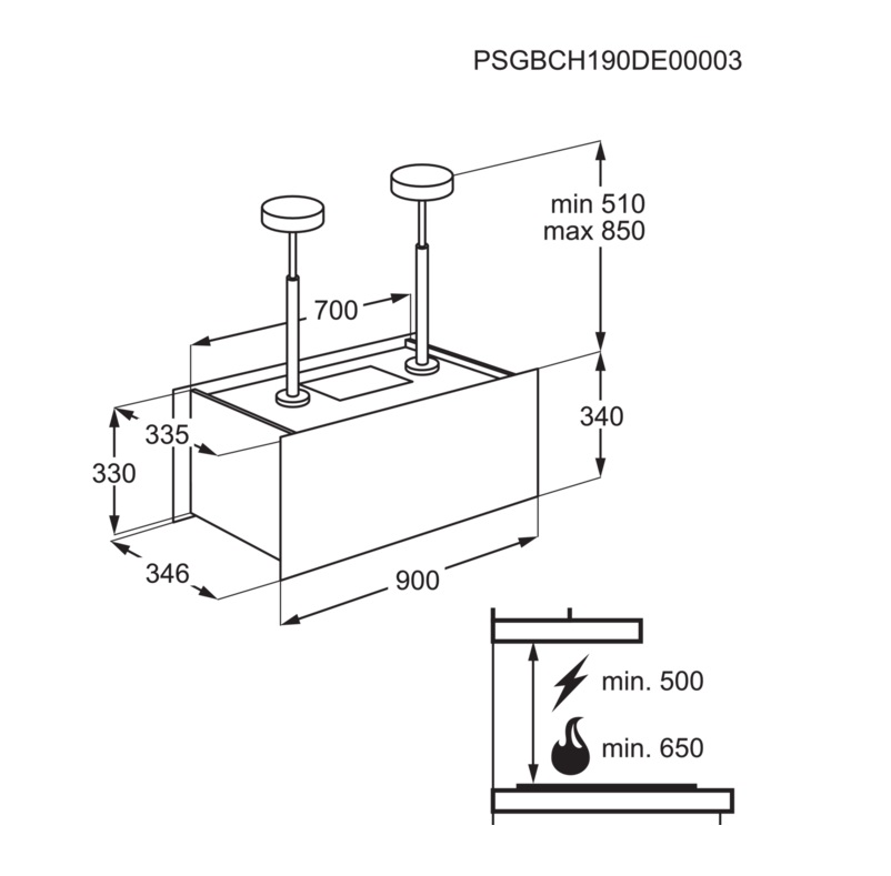 Вытяжка Electrolux KFIA19R - изображение 7