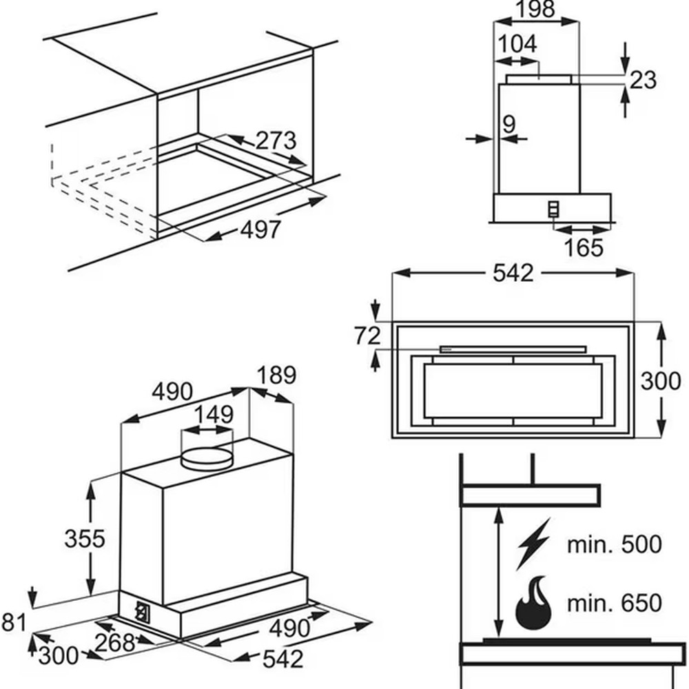 Вытяжка Electrolux LFG825K - изображение 6