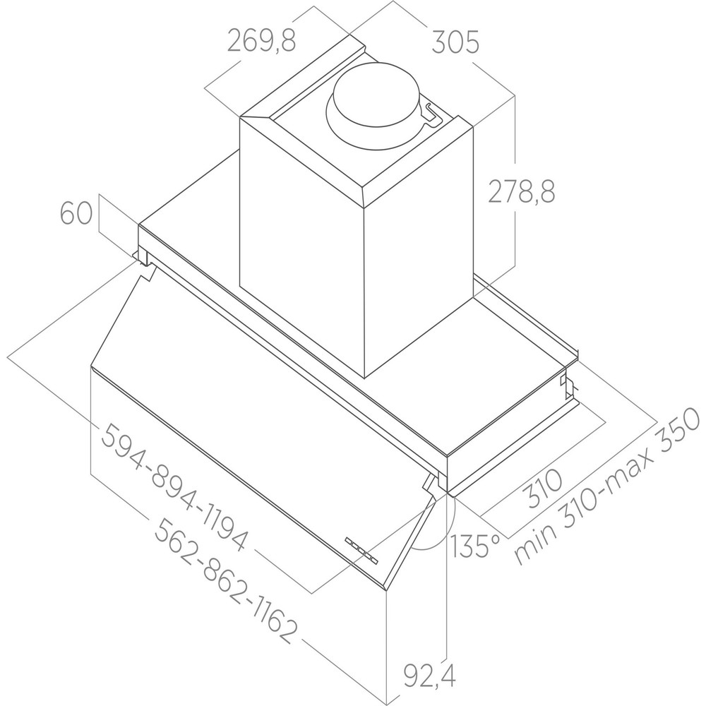 Витяжка Elica BOX IN NO DRIP IX/A/90 - изображение 9