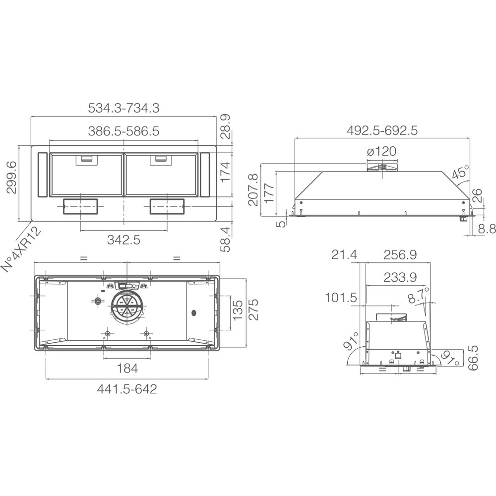 Витяжка Elica ERA S BL/A/72 - изображение 3