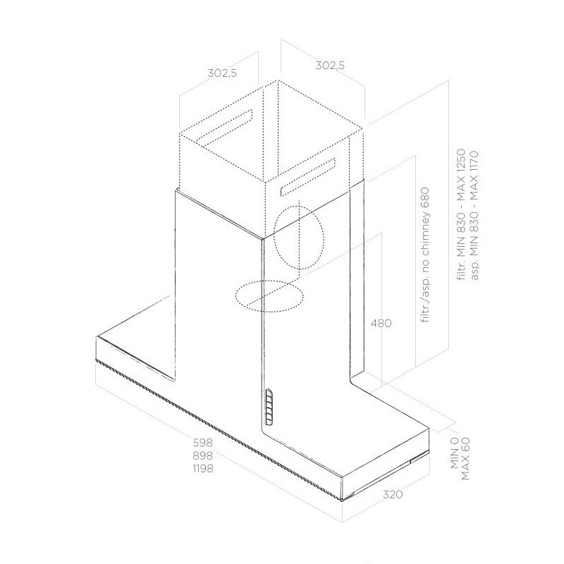 Витяжка Elica HAIKU BL/A/90 - изображение 5
