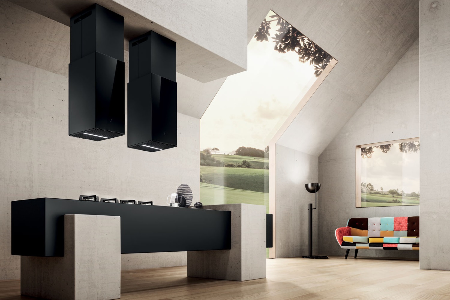 Вытяжка Elica HAIKU ISLAND BL/A/32 - изображение 3