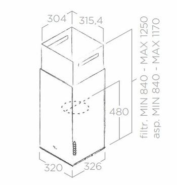 Вытяжка Elica HAIKU ISLAND BL/A/32 - изображение 4
