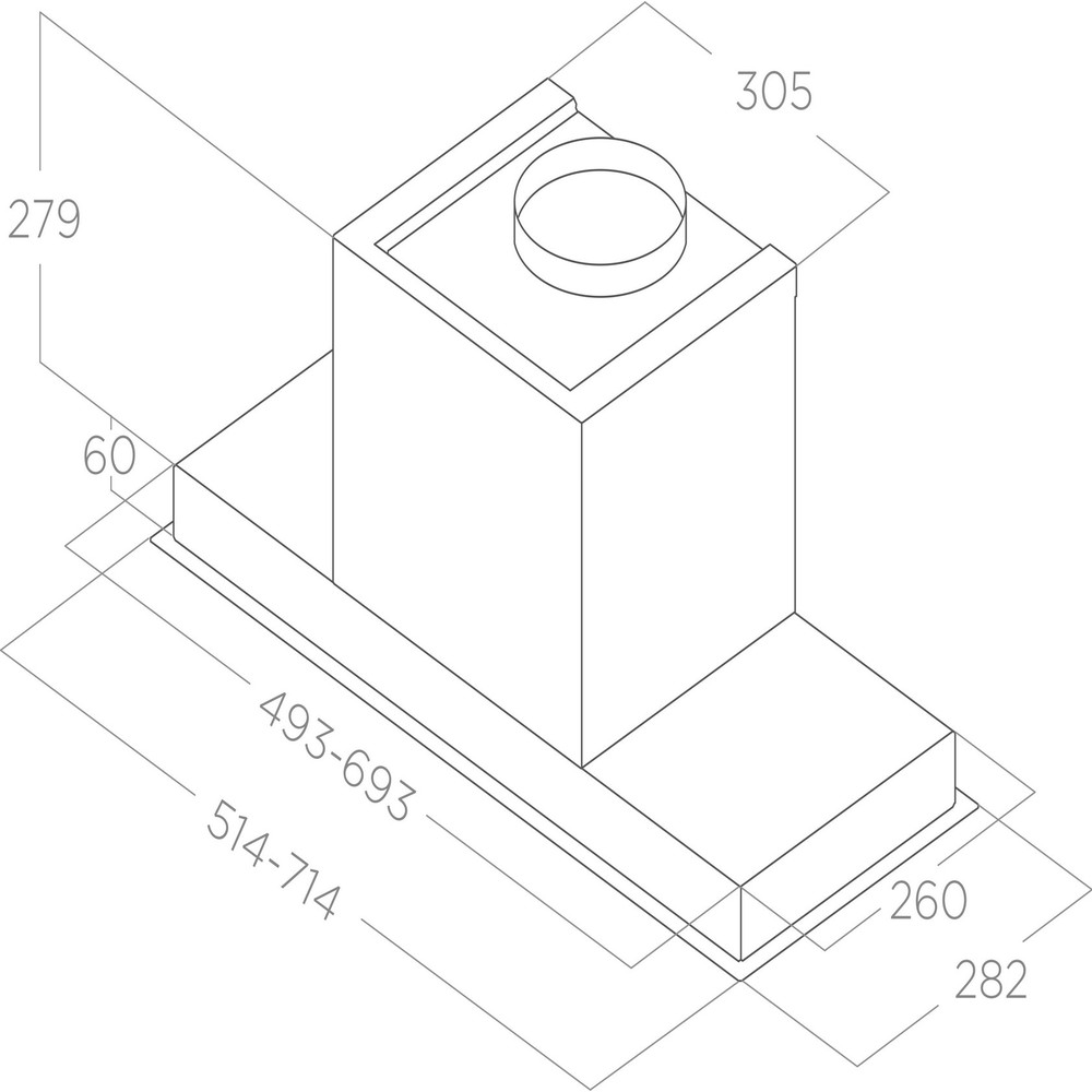 Витяжка Elica HIDDEN ADVANCE PLUS @ IX/A/52 - изображение 4
