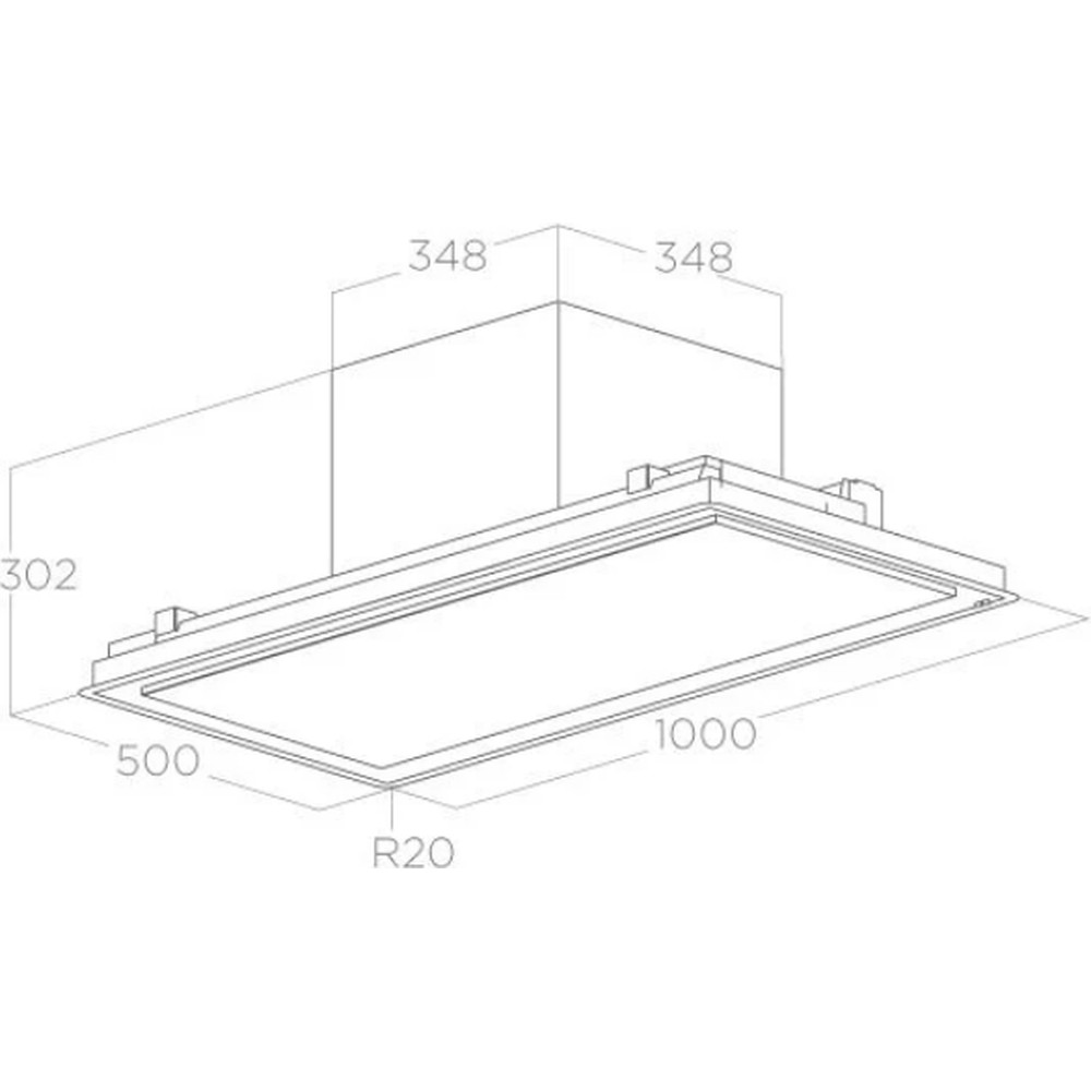 Витяжка Elica ILLUSION H16 BL MAT/A/100 - изображение 6