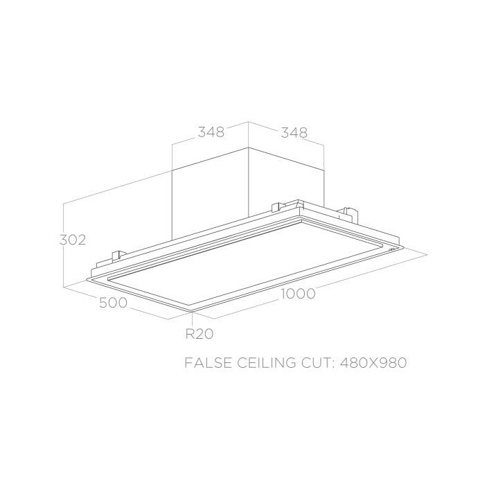 Витяжка Elica ILLUSION H16 WH/A/100 - изображение 3