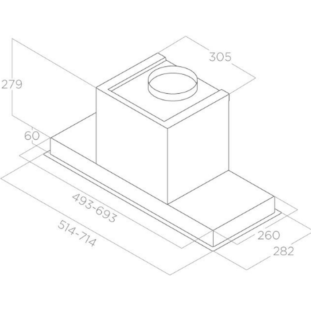 Витяжка Elica INN 2.0 IX/A/72 - изображение 7