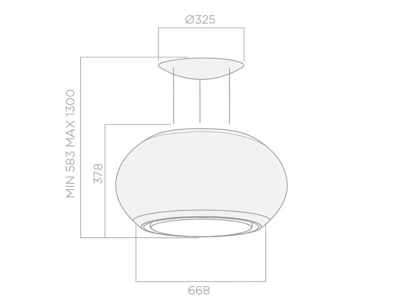 Вытяжка Elica INTERSTELLAR BL/F/65 - изображение 4