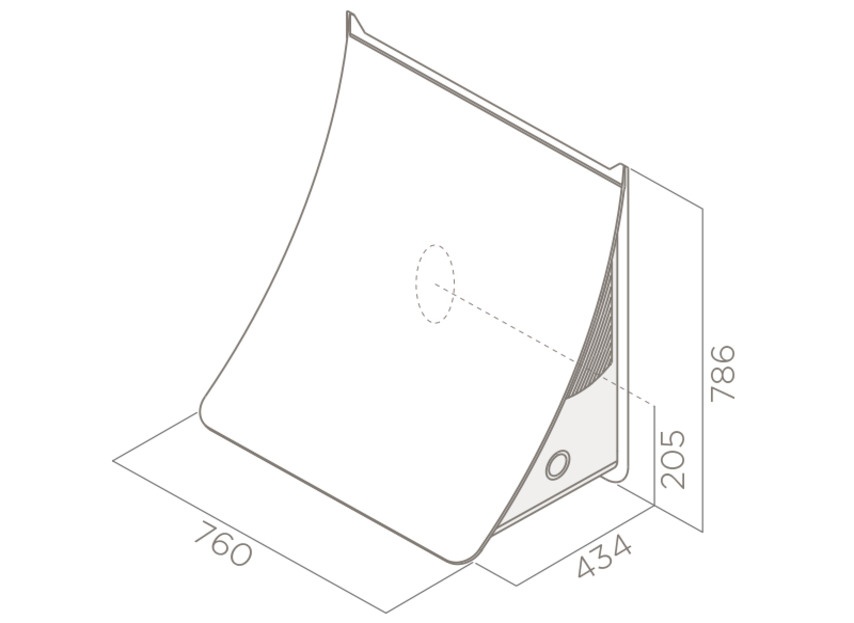 Витяжка Elica NUAGE DRYWALL/F/75 - изображение 3