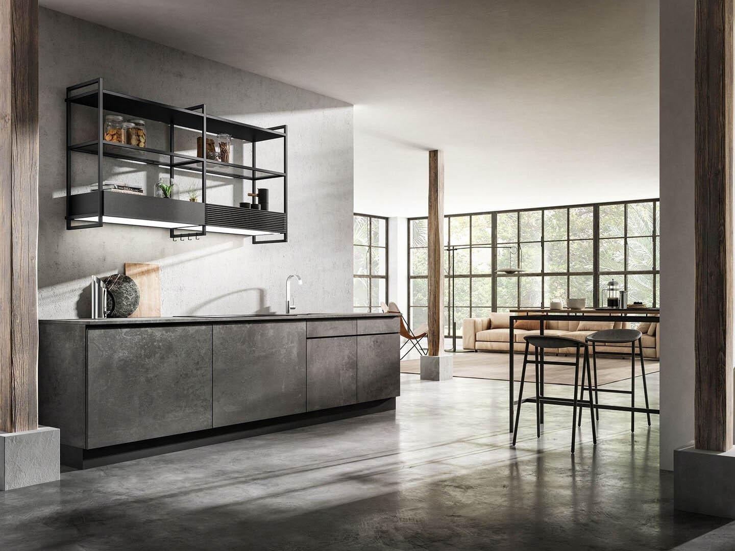 Витяжка Elica OPEN SUITE BL/F/160 - изображение 4