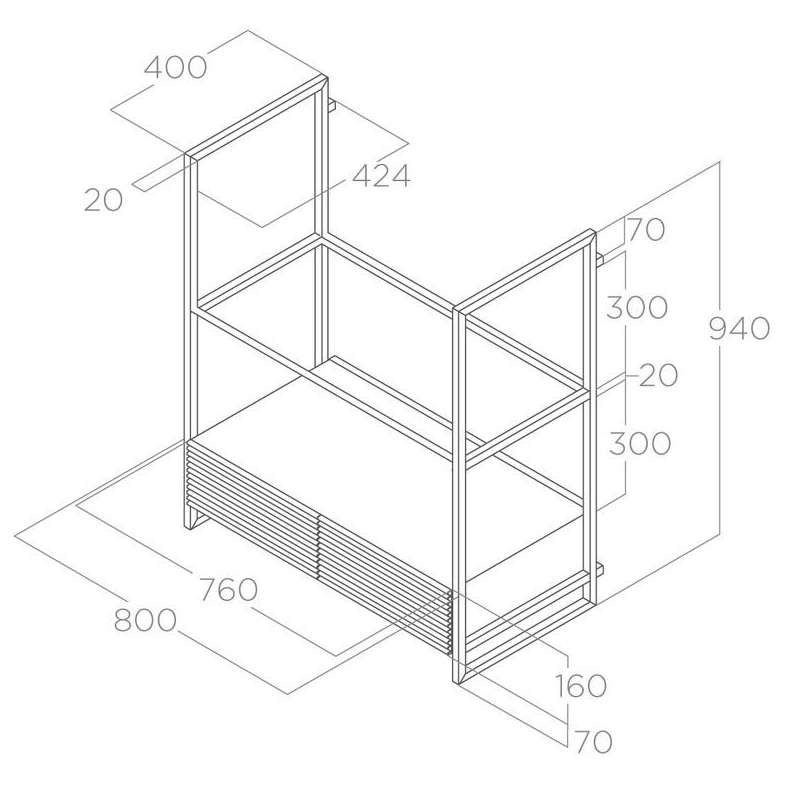 Витяжка Elica OPEN SUITE BL/F/80 - изображение 6