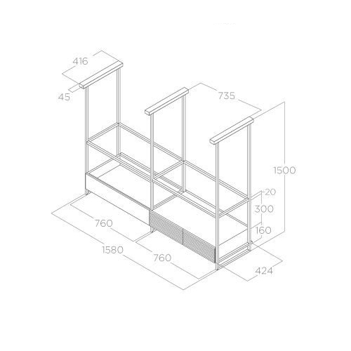 Вытяжка Elica OPEN SUITE SUPERIOR BL MAT/F/160 - изображение 8