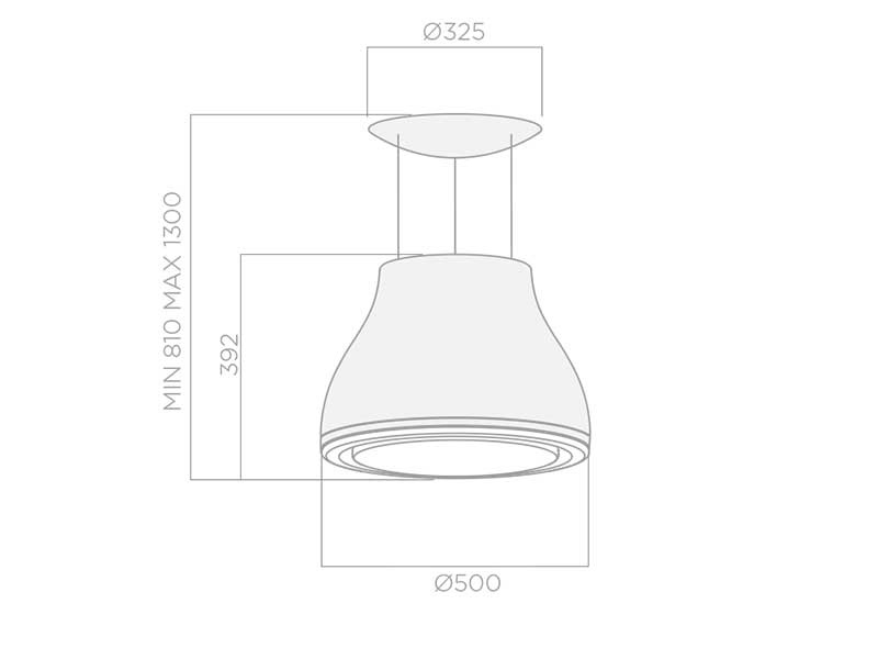 Витяжка Elica SHINING CAST IRON/F/50 - изображение 3