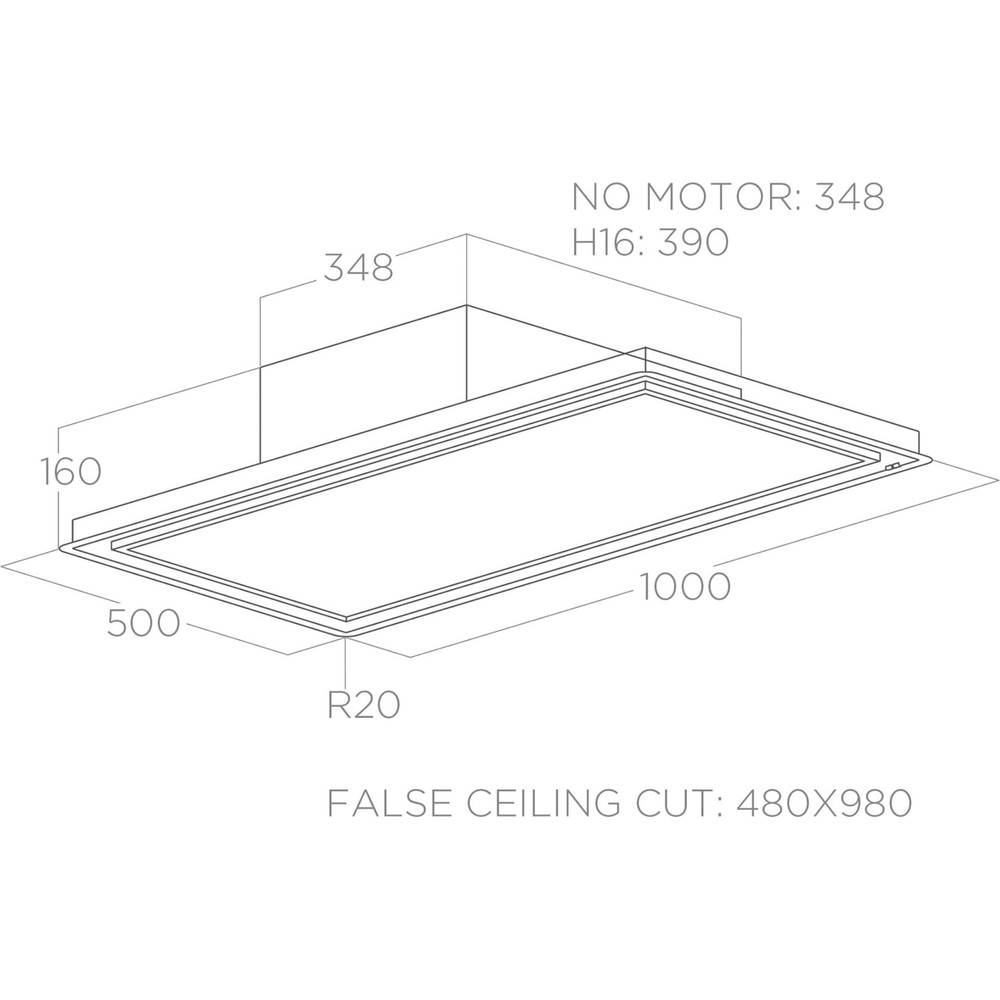 Витяжка Elica SKYDOME H16 A/100 - изображение 3