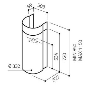 Вытяжка Elica STONE IX/A/33 - изображение 3