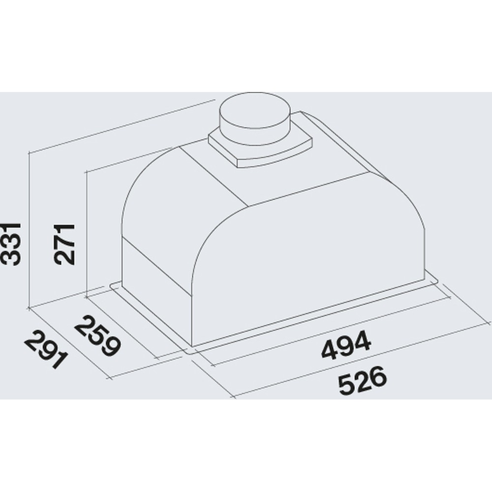 Вытяжка Falmec GRUPPO INCASSO PLUS 50 BLACK - изображение 3