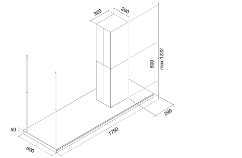 Вытяжка Falmec LUMEN IS.175 (RIGHT) - изображение 3