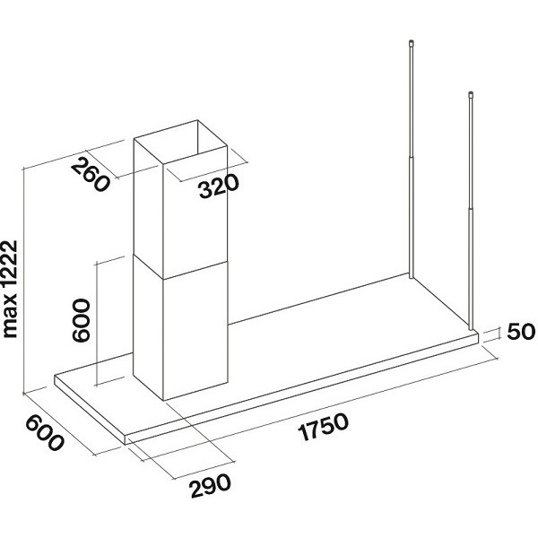 Вытяжка Falmec LUMEN IS.175 (LEFT) - изображение 3