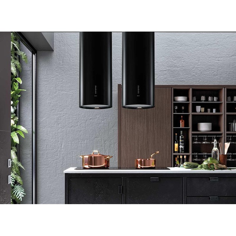 Витяжка Falmec POLAR EVO Black 35 isola - изображение 6