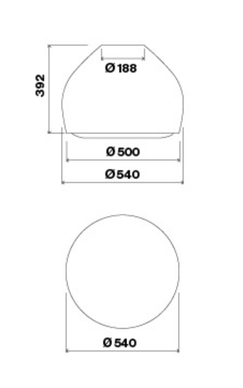Вытяжка Falmec SOPHIE 54 OTTONE ANTICIATO isola - изображение 2