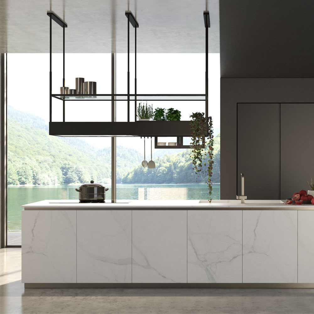 Витяжка Falmec SPAZIO 180 Black isola - изображение 4