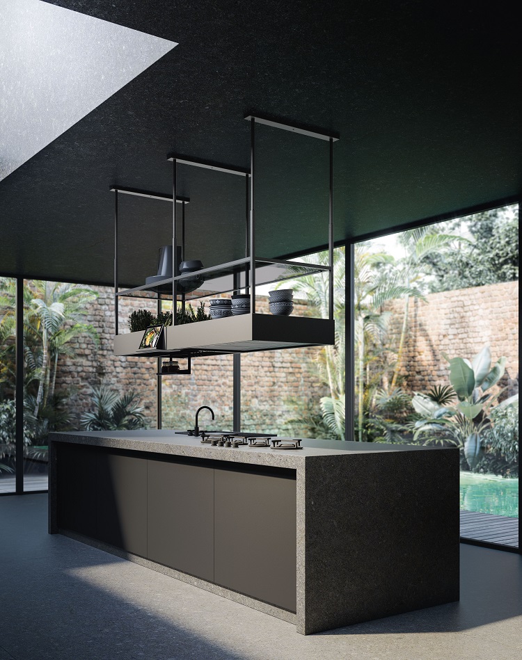 Витяжка Falmec SPAZIO 180 Black isola - изображение 5