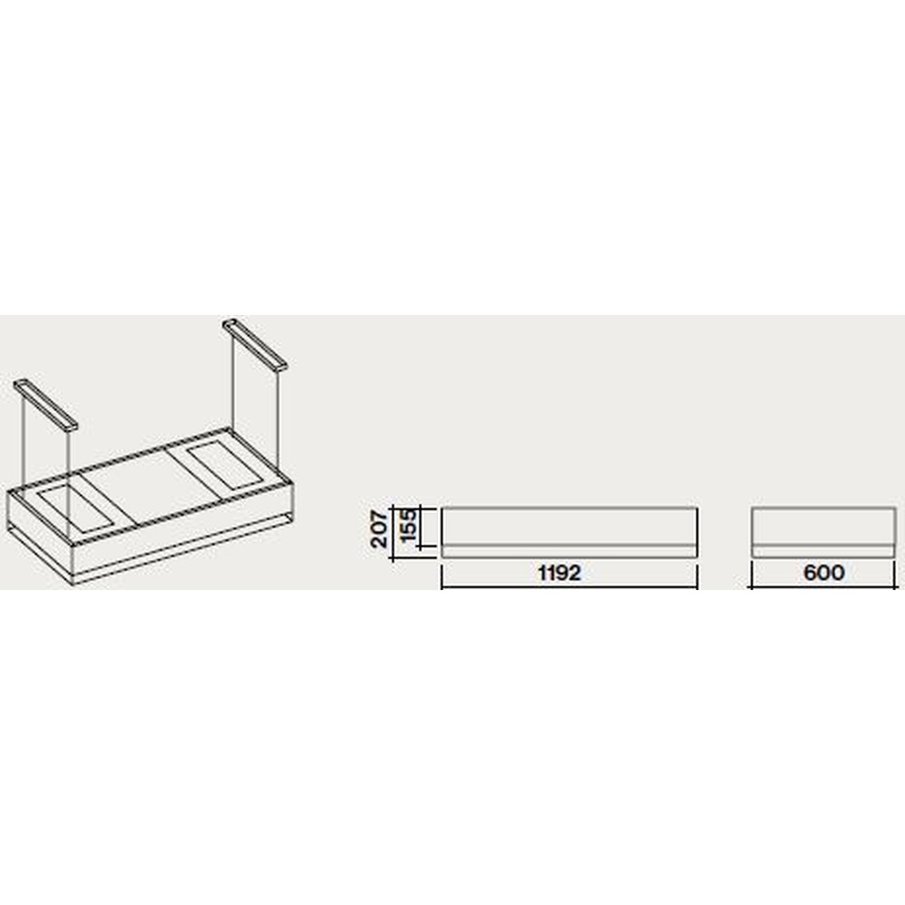Витяжка Falmec VETRA 120 black isola - изображение 6