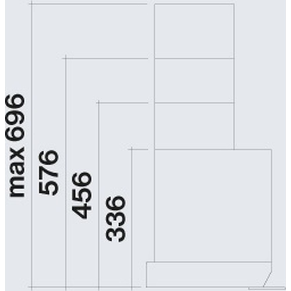 Витяжка Falmec VIRGOLA NO-DROP Touch 60 Scotch Brite (800) - изображение 9