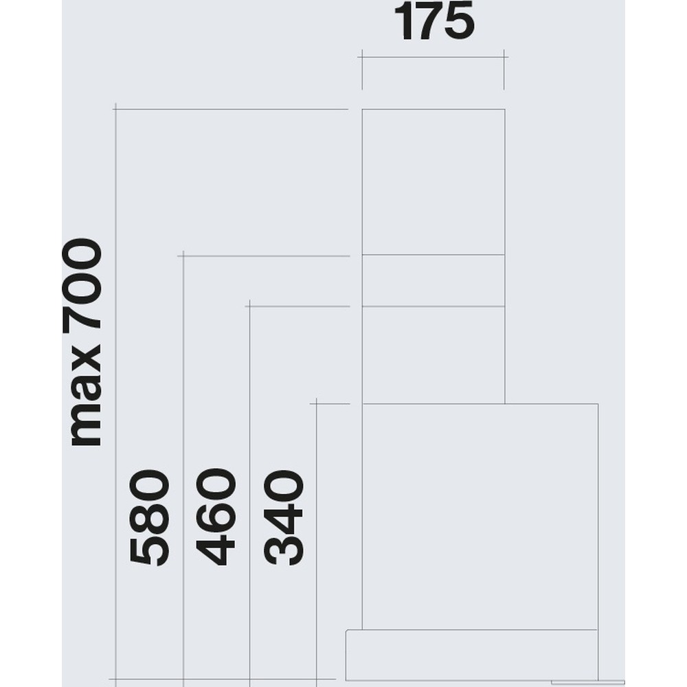 Витяжка Falmec VIRGOLA NO-DROP Touch 90 BLACK (800) - изображение 7