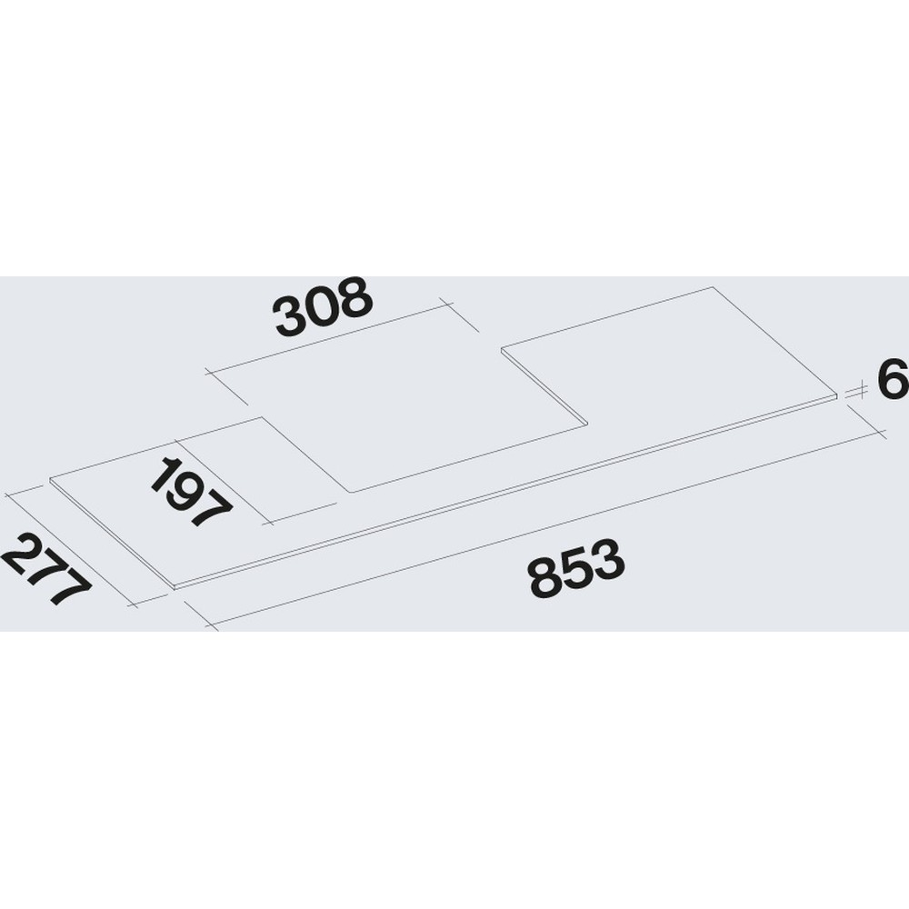 Витяжка Falmec VIRGOLA NO-DROP Touch 90 BLACK (800) - изображение 8