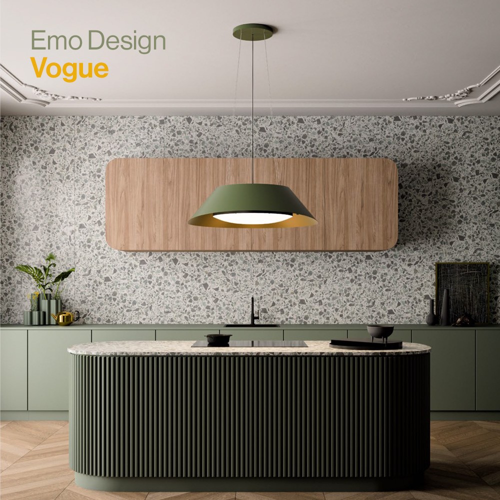 Витяжка Falmec VOGUE Isola 88 Green - изображение 2