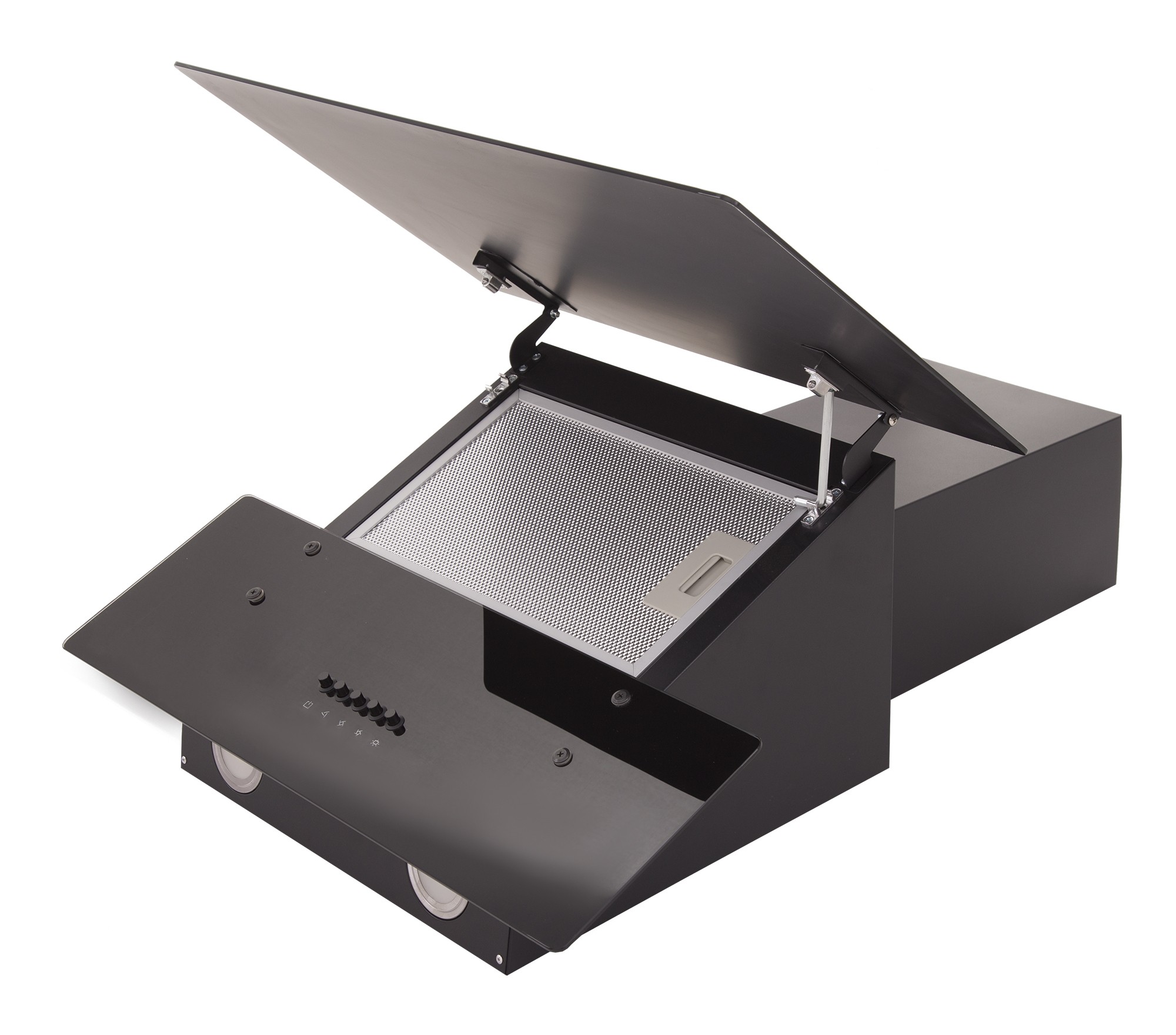 Вытяжка InterLine ALTEA BK A 60 PB/GL/A - изображение 4