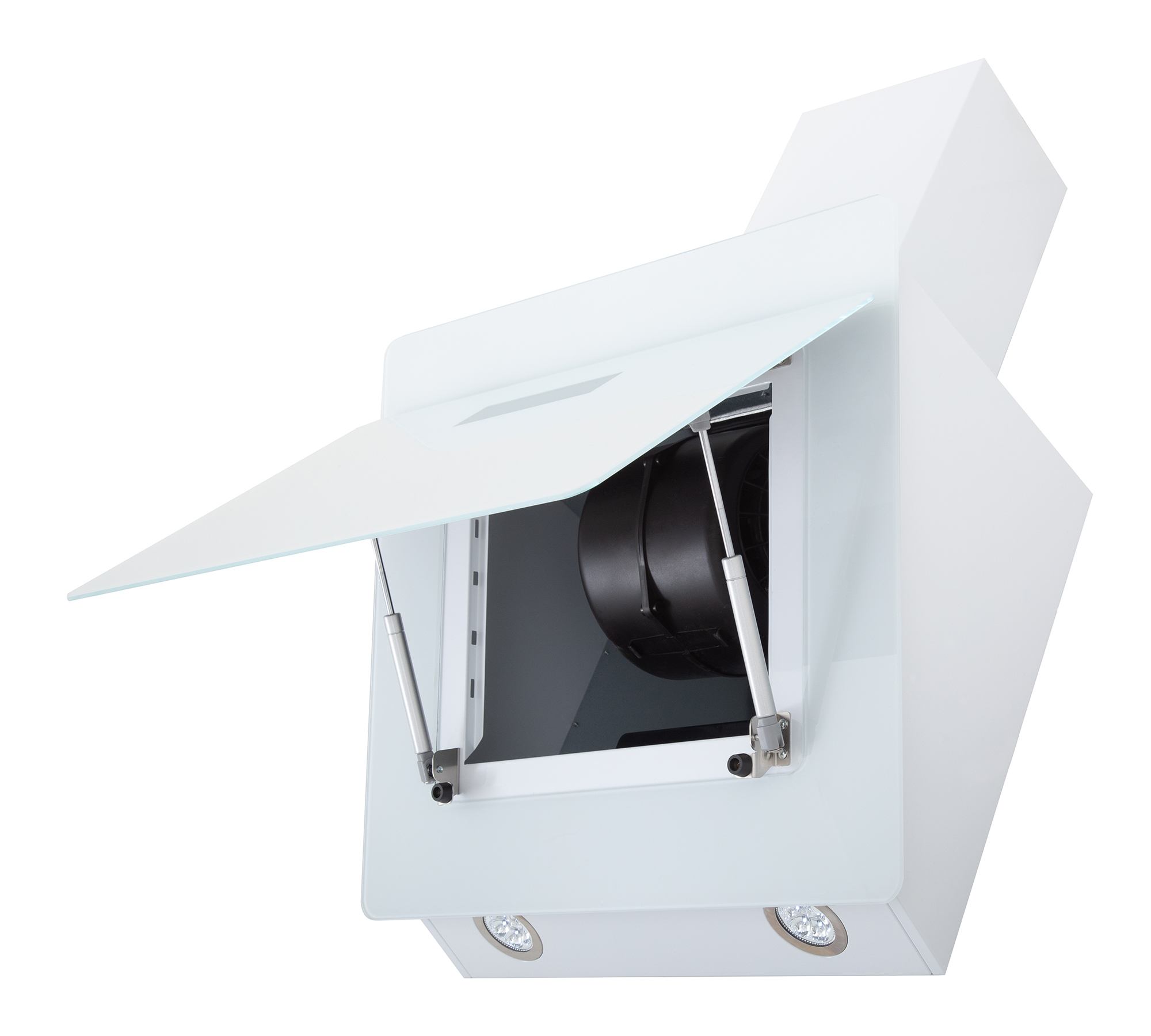 Витяжка InterLine BRAVO WH A/60/GL/K - изображение 8