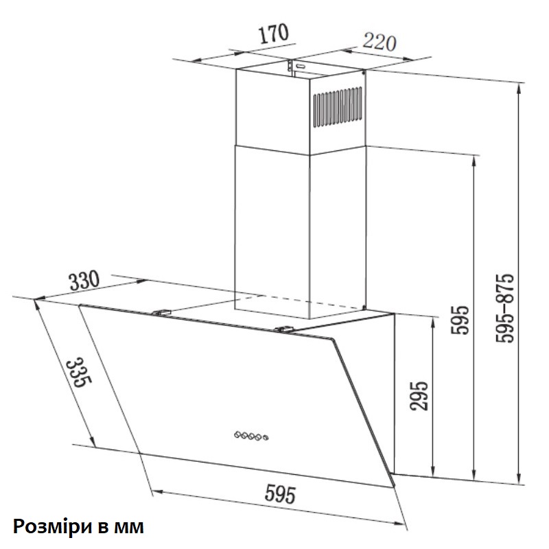 Вытяжка InterLine EMMY BL A/60/GL/PB - изображение 13