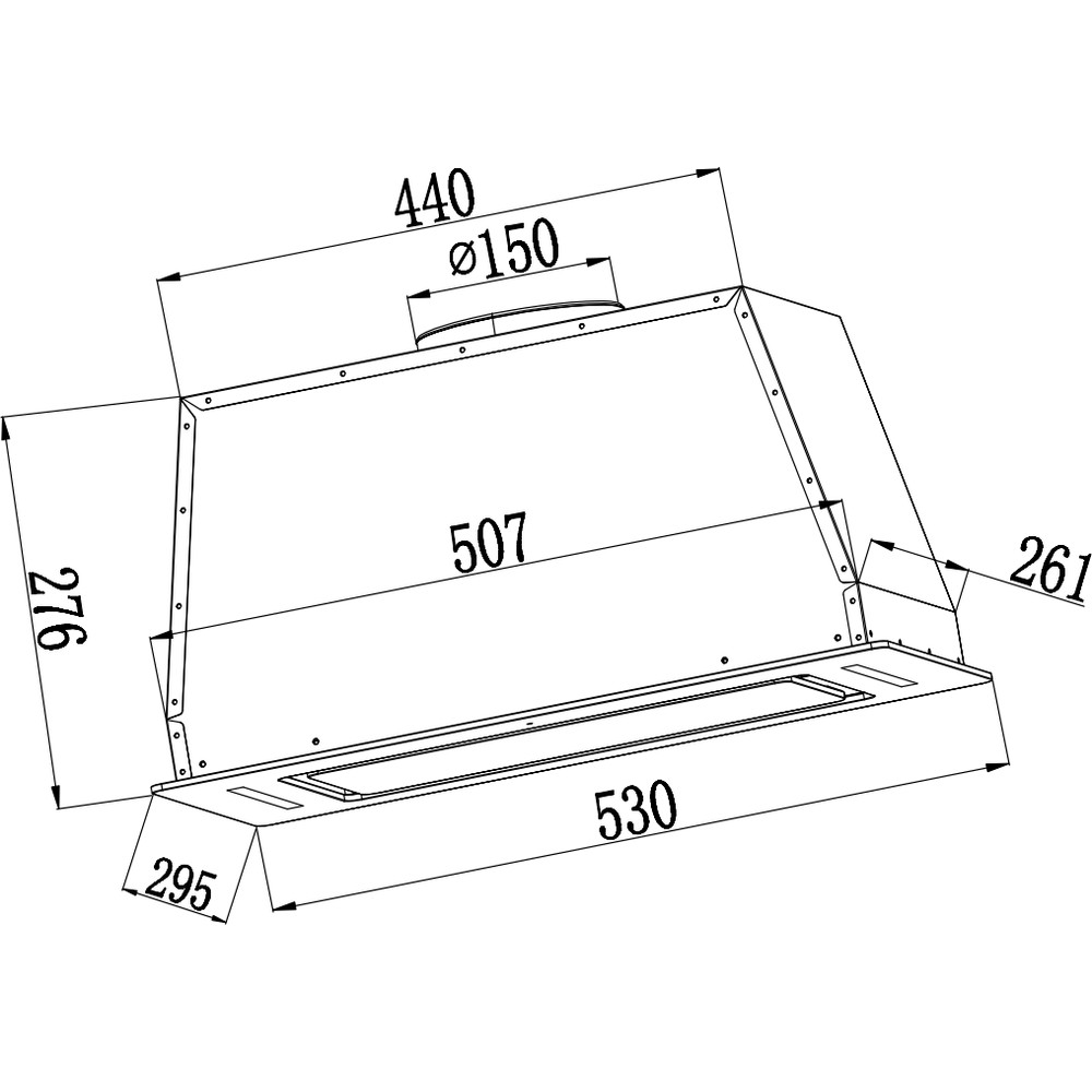 Витяжка InterLine JOLLY BL A/60/GL/K - изображение 13